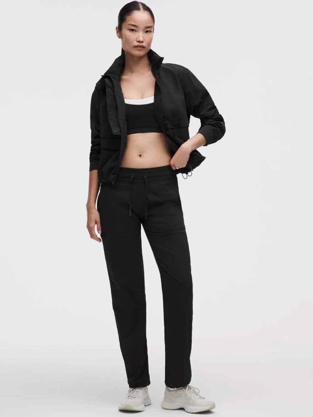 Lululemon Dance Studio Mid-Rise Pant Tall SZ10 Black
